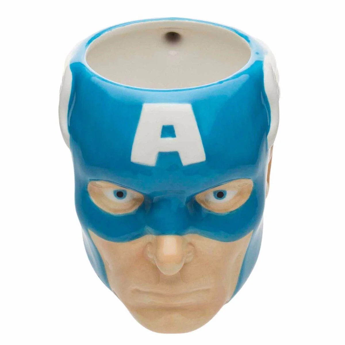 Captain America Sculpted Ceramic Coffee Mug Marvel Comics - Image 1