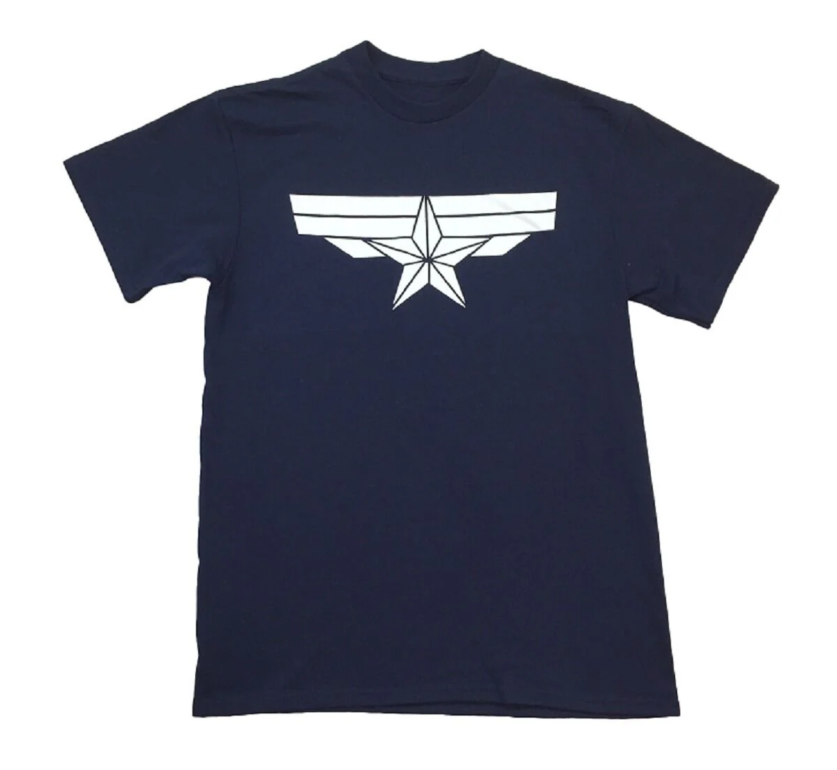 Captain America Winter Soldier Marvel Comics Adult T-Shirt - Image 1