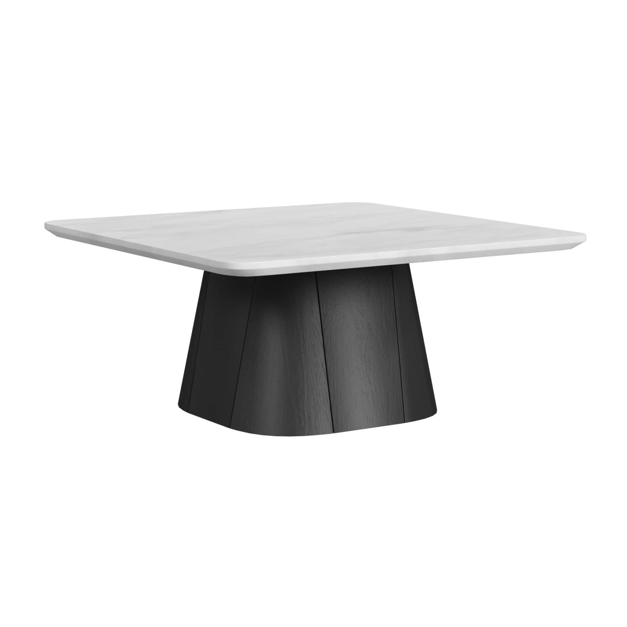 Edison - Coffee Table - White And Black - Image 1
