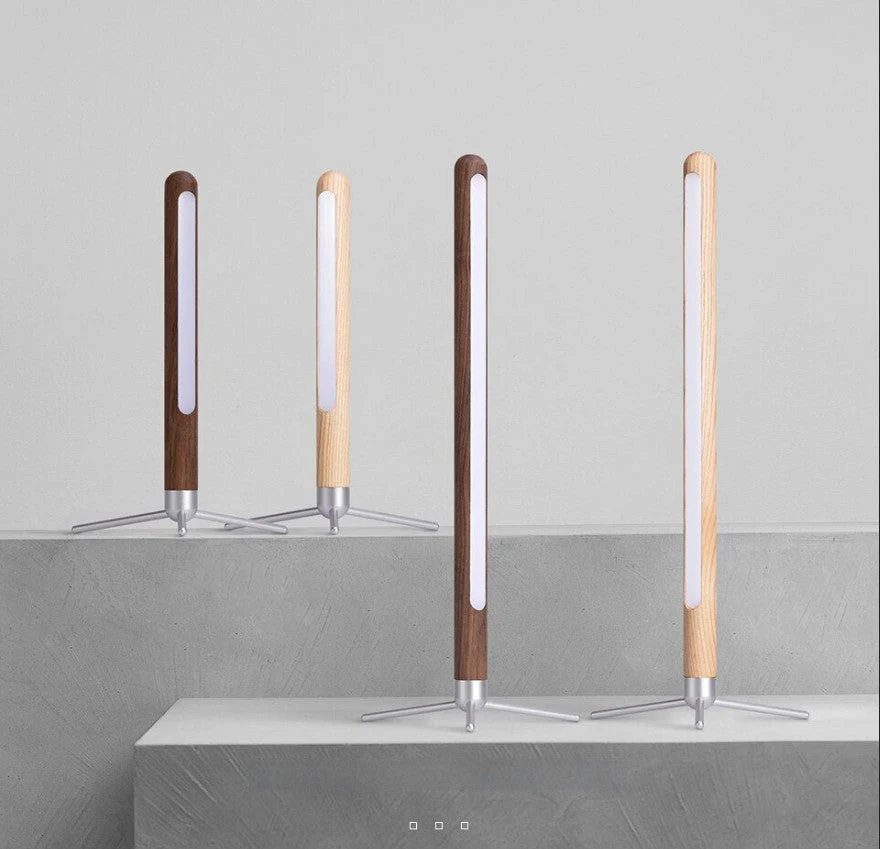 Nordic Sky Minimalist Wooden Desk Lamp - Image 2