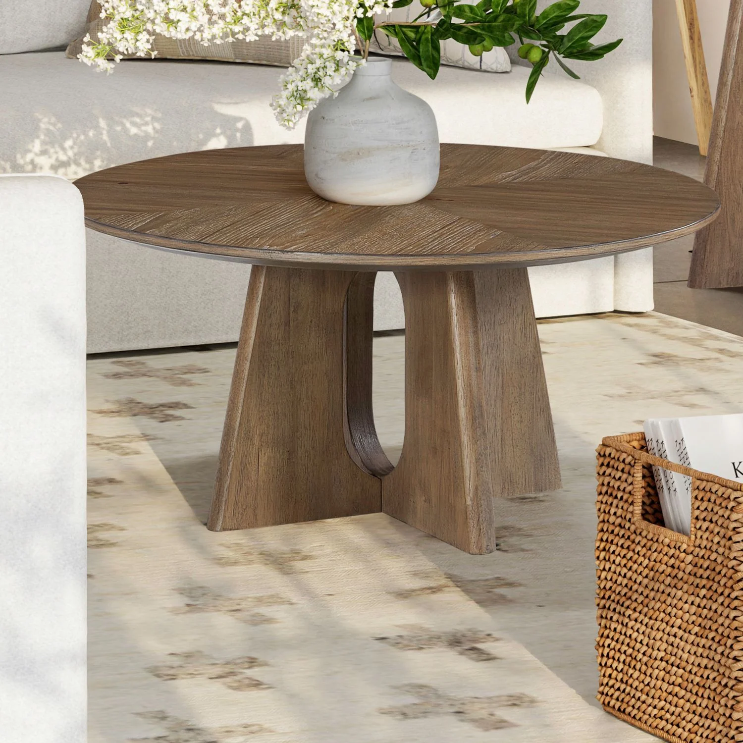 Hendrix Place – Demilune Table