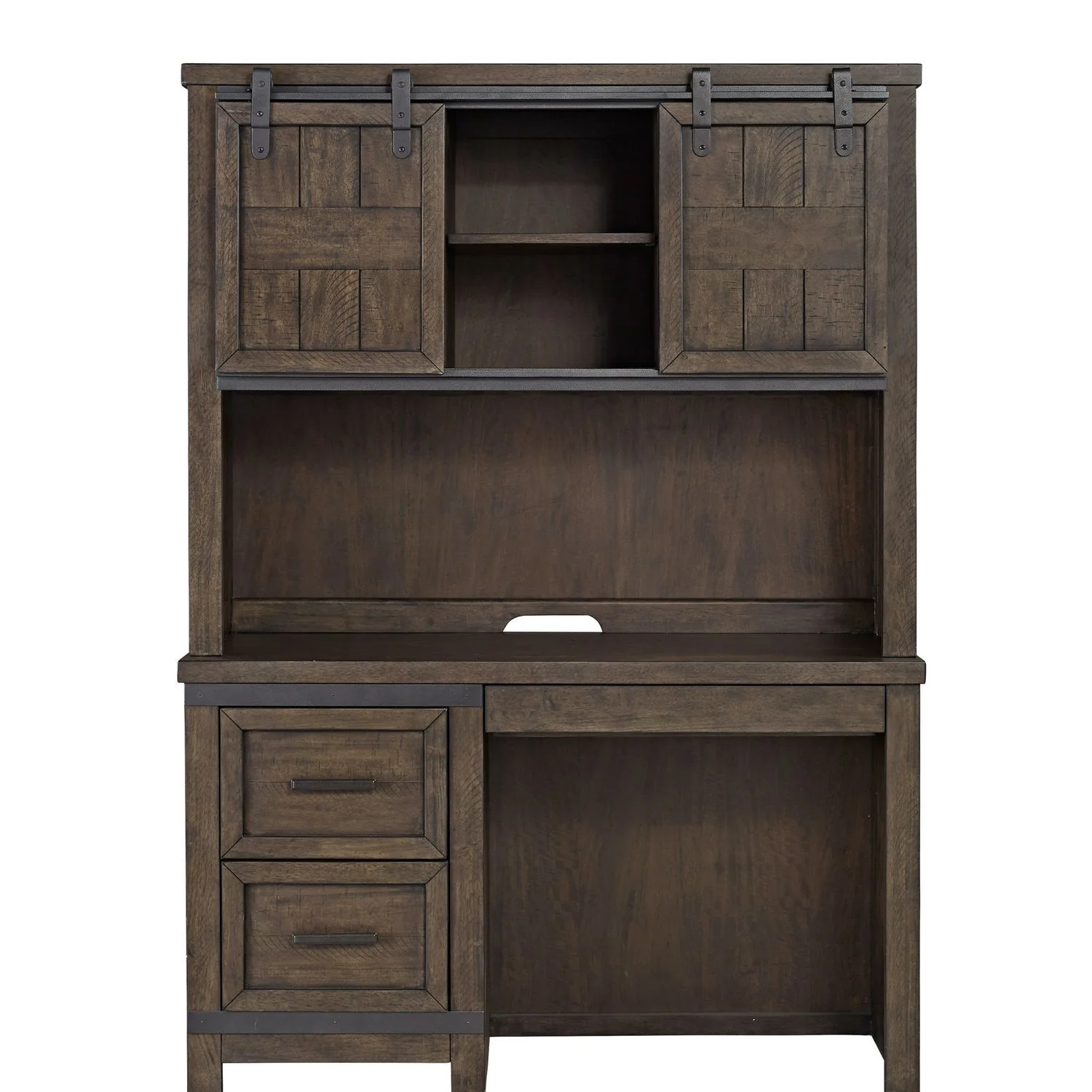 Thornwood Hills - 2 Piece Desk Set - Rock Beaten Brown - Image 2