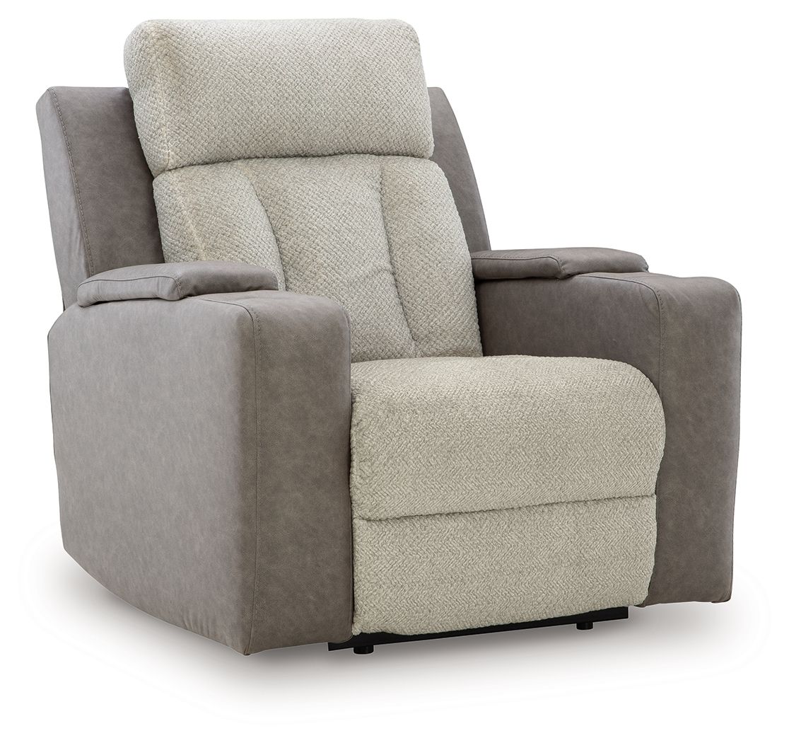 WhipLash - Power Recliner With Adj Headrest - Sisal - Image 1