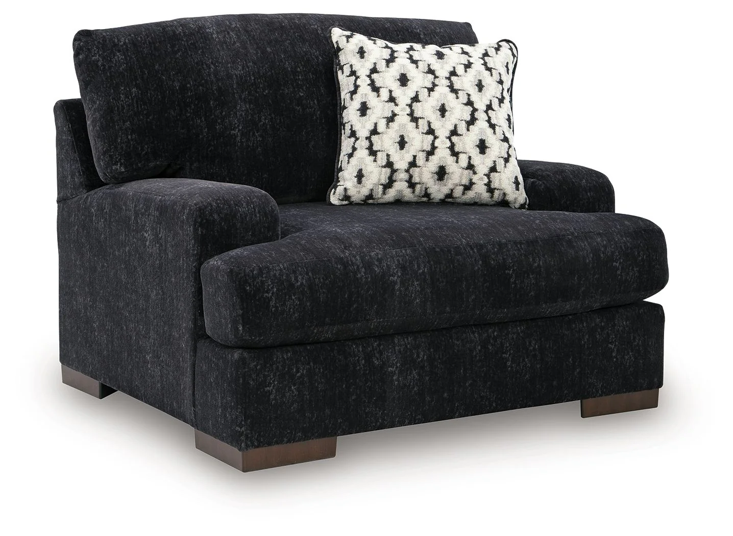 Whitmore Manor – Chair And A Half – Black Pearl