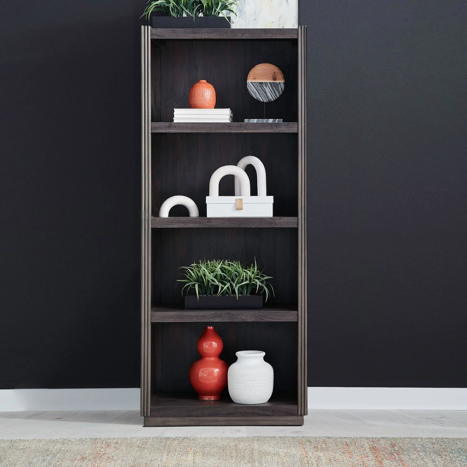 Modern Edge – Bunching Bookcase – Caffe