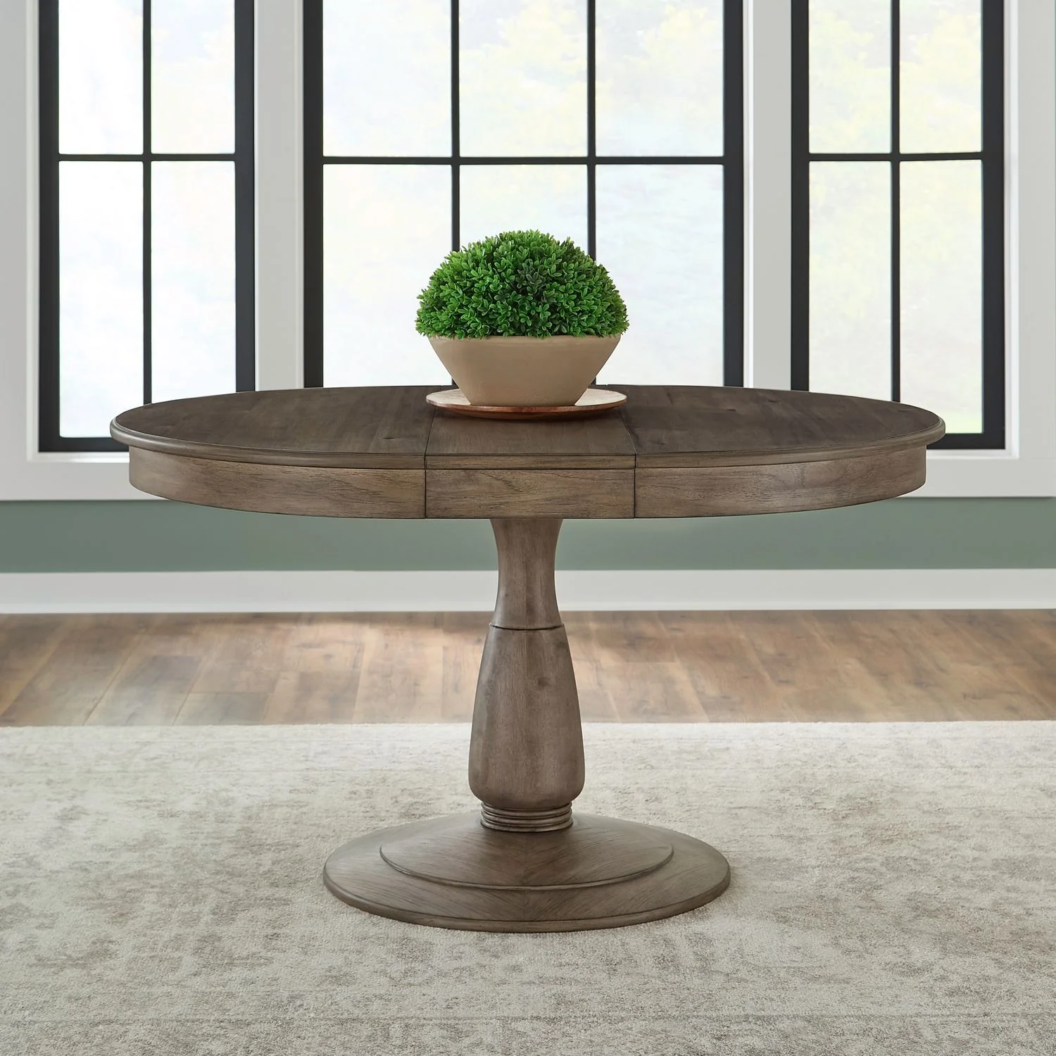 Hickory Grove – Pedestal Table Set – Heirloom Brown
