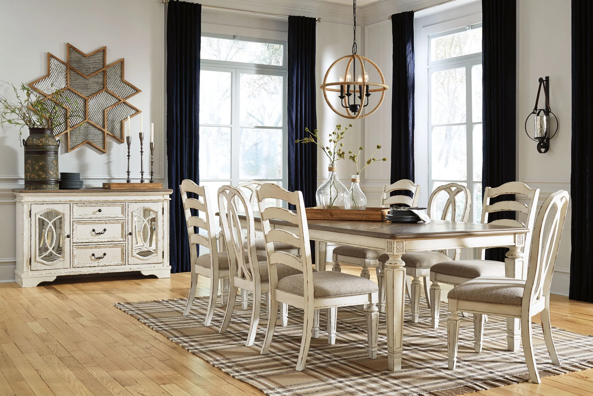 Realyn – Rectangular Dining Table Set