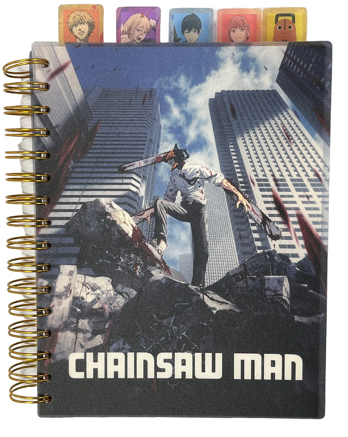 Chainsaw Man - Chainsaw Man Tabbed Notebook Great Eastern Entertainment - Image 1