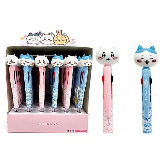 Chiikawa Character 3D Figure 3 Colors Ballpoint Pen - Image 1