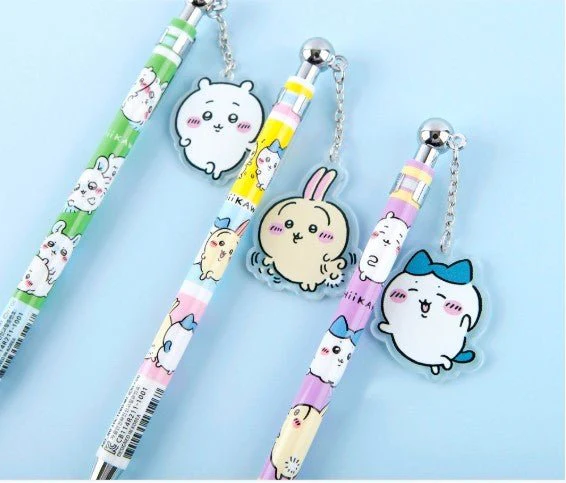 Chiikawa Mascot Mechanical Pencil with Dangling Charm One Mystery - Image 2