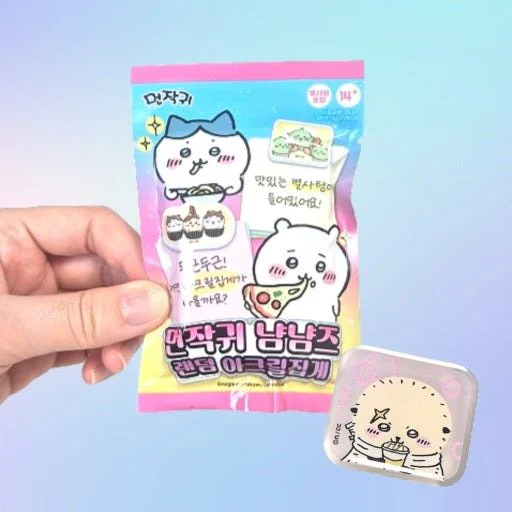 Chiikawa NyamNyamz Random Acrylic Clip Blind Box - Image 2