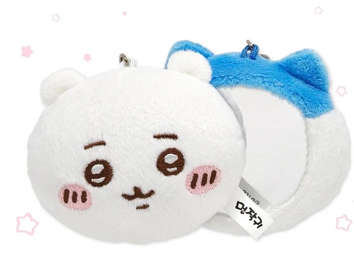 Chiikawa Plush Mirror Keychain Bag Charm - Image 3
