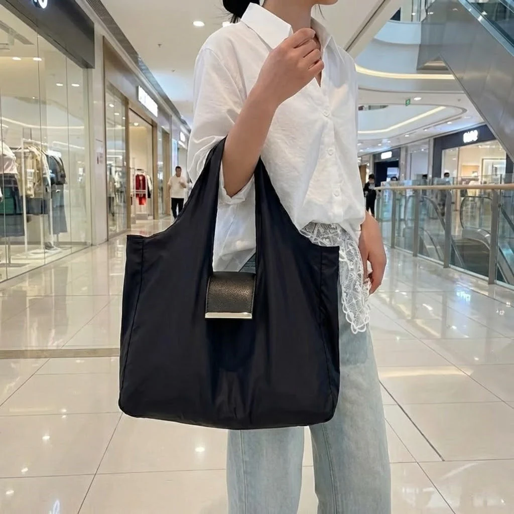 Pocket Size Expandable Tote Reusable Shopping Bag - Image 2
