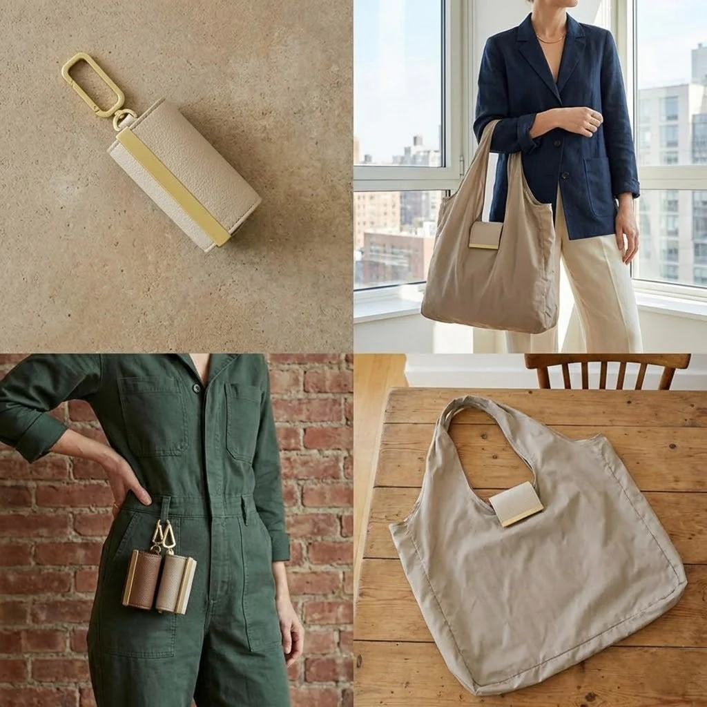 Pocket Size Expandable Tote Reusable Shopping Bag - Image 3