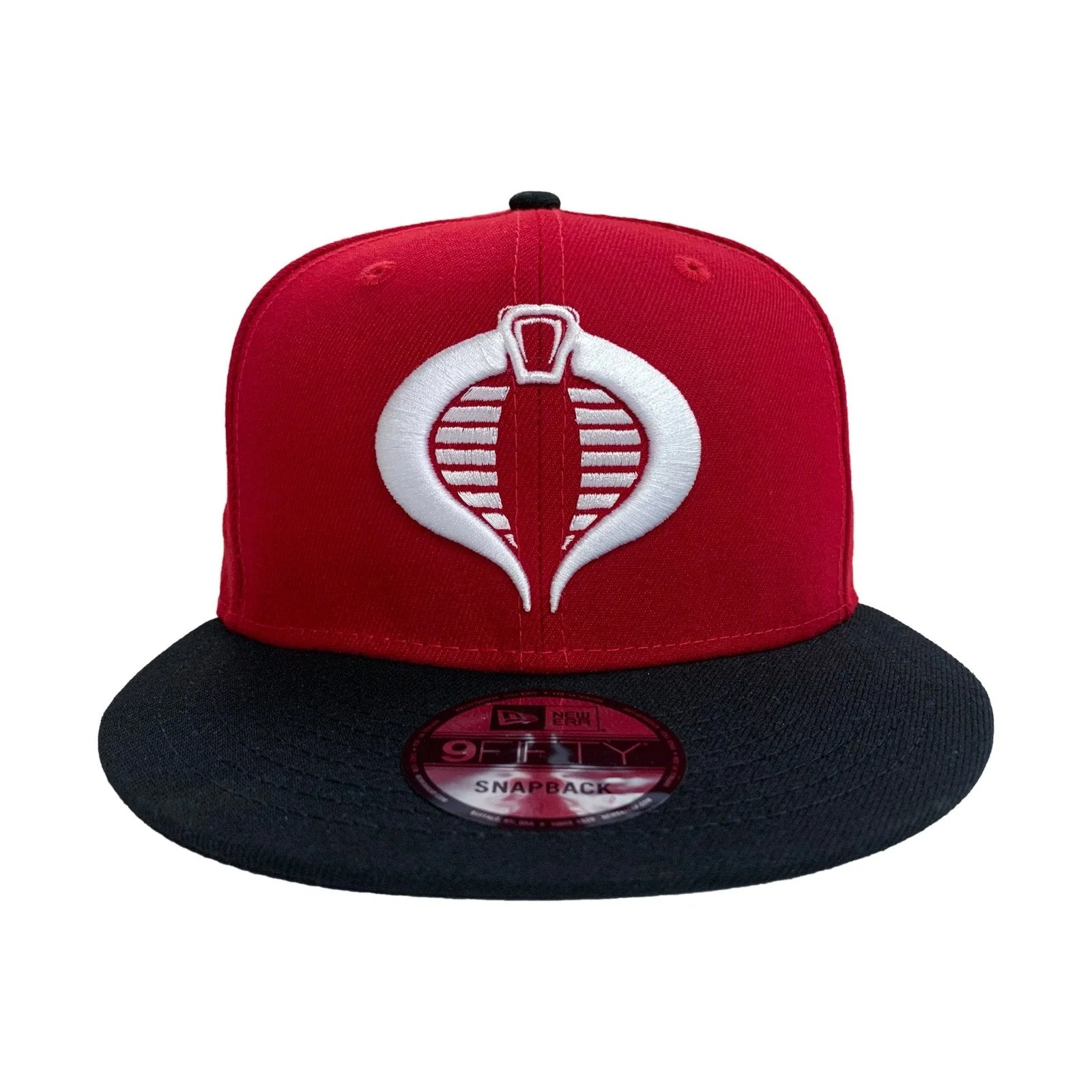 New Era 9FIFTY G.I. Joe Cobra Crimson Guard Symbol Snapback Hat Cap - Image 1