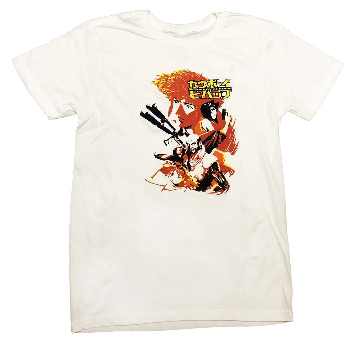 Cowboy Bebop Characters Anime Adult T-Shirt - Image 1