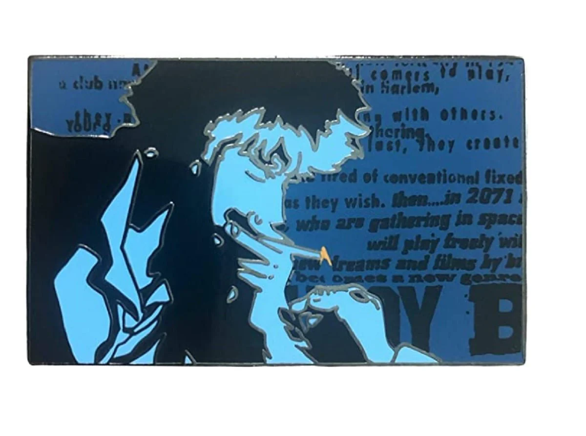 Cowboy Bebop Spike Having A Light (Opening Theme Song) Collectible Enamel Pin