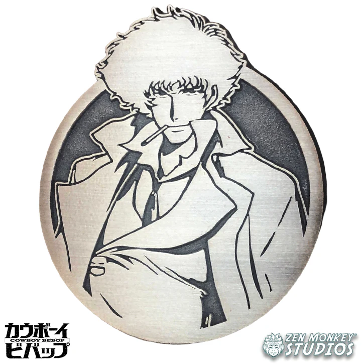 Cowboy Bebop Spike Spiegel Anime Limited Edition Emblem Enamel Pin