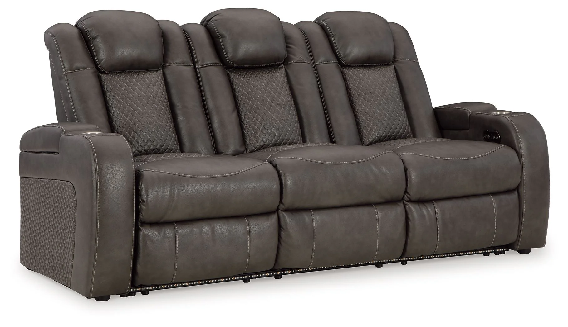 Fyne-dyme - Power Reclining Sofa With Adj Headrest - Image 1