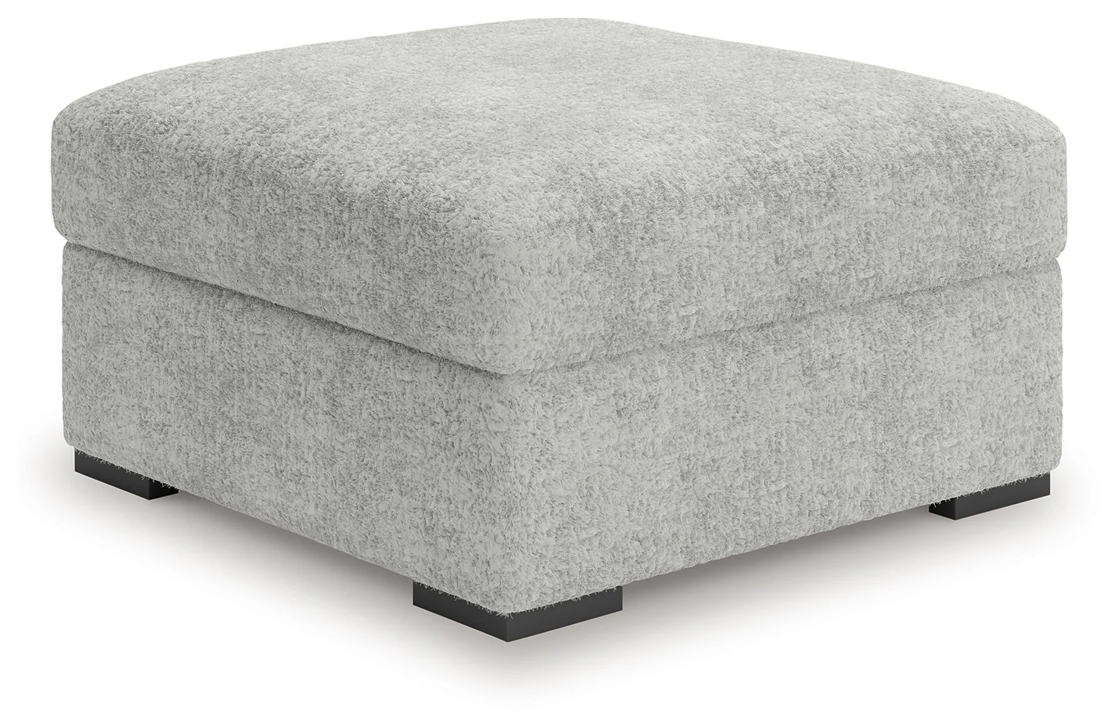 Cuddle Plush – Oversized Accent Ottoman – Arctic