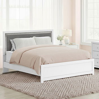 Maeling - Upholstered Panel Headboard - Image 2