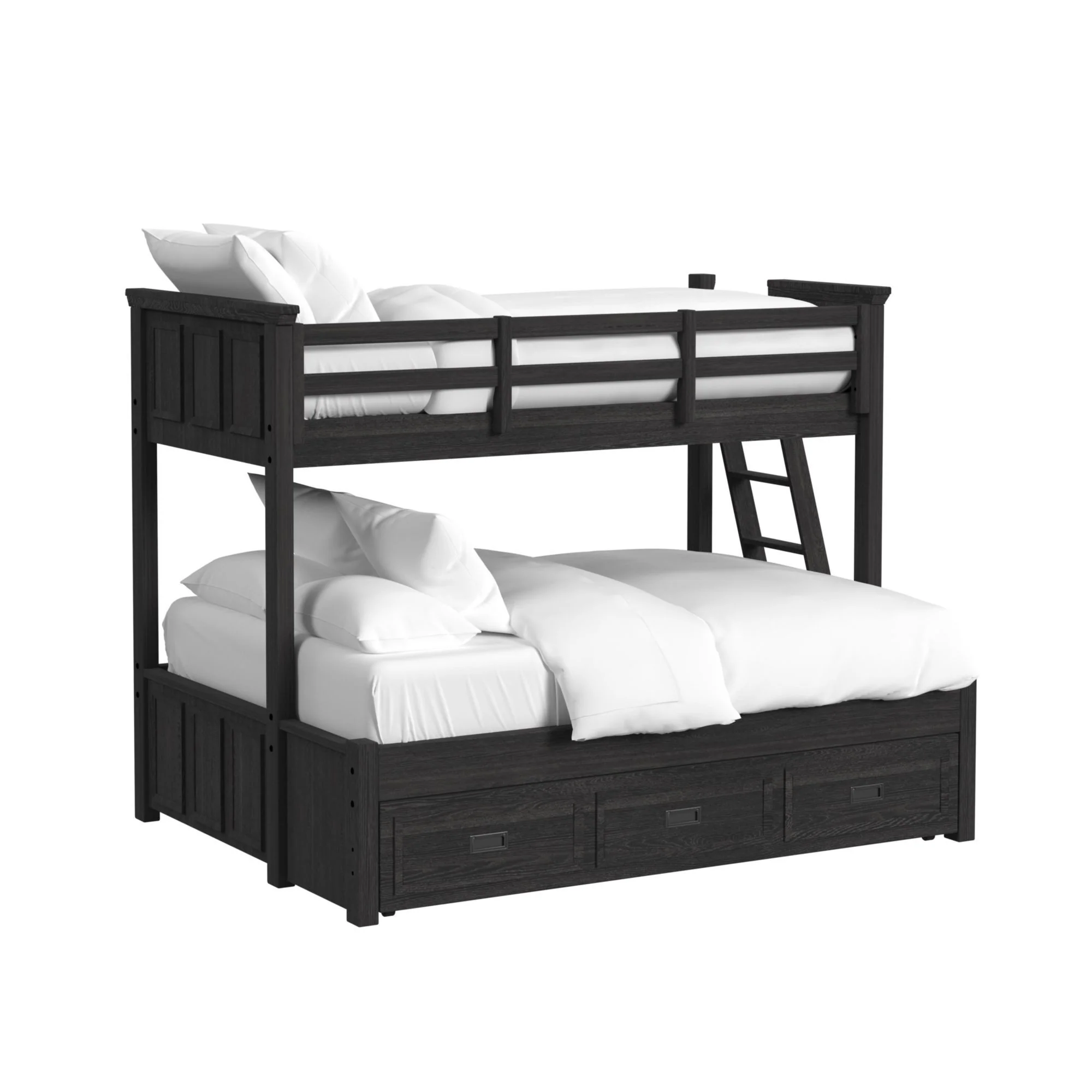 Hampton Kids - Bunk With Ladder And Trundle - Image 3