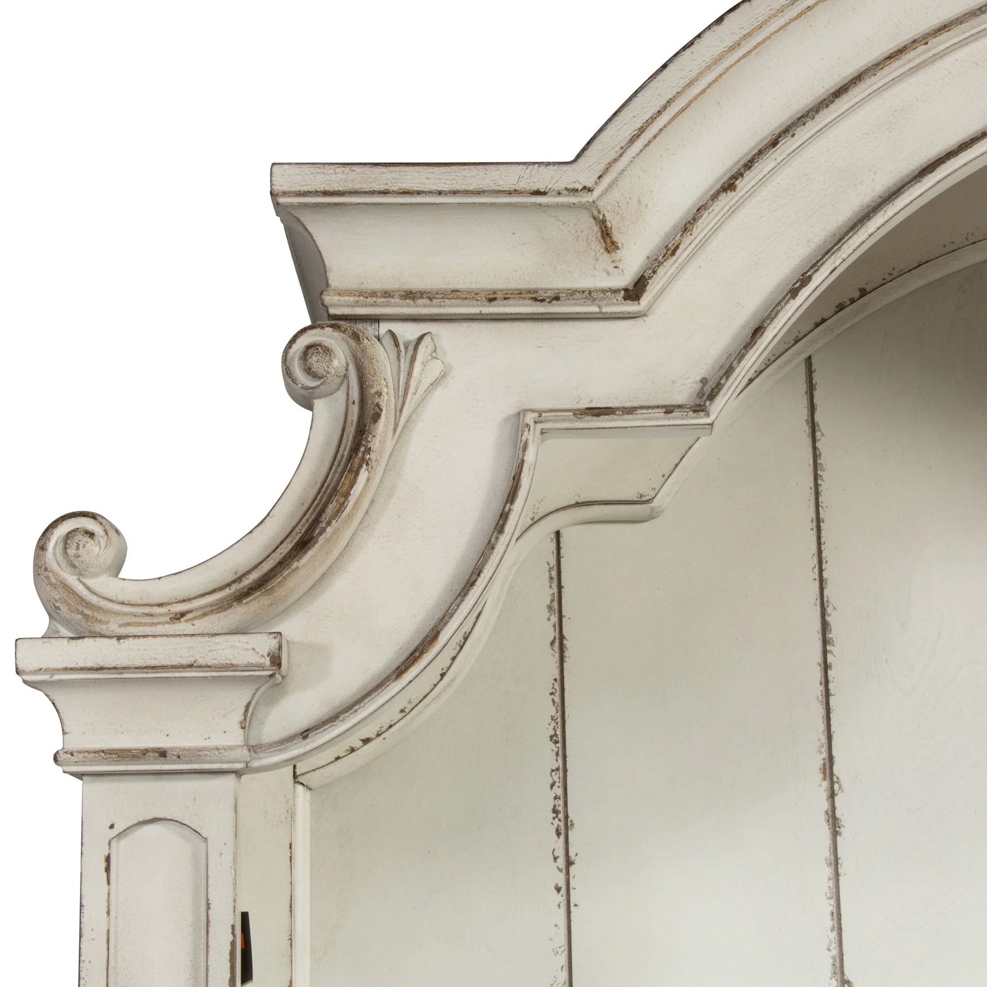Magnolia Manor - Credenza Hutch - Antique White - Image 3
