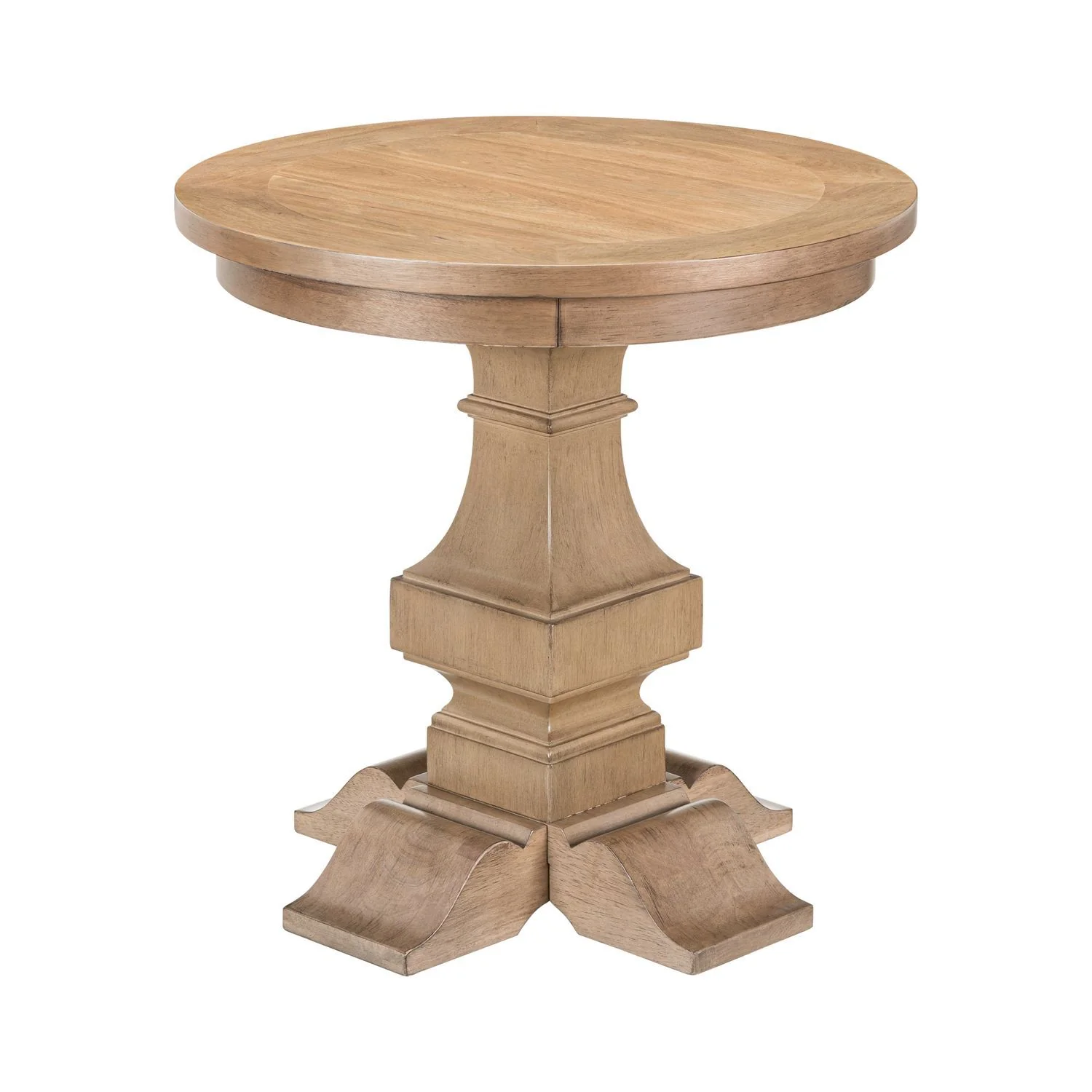 Haven Hills - Round End Table - Camel Beige - Image 2