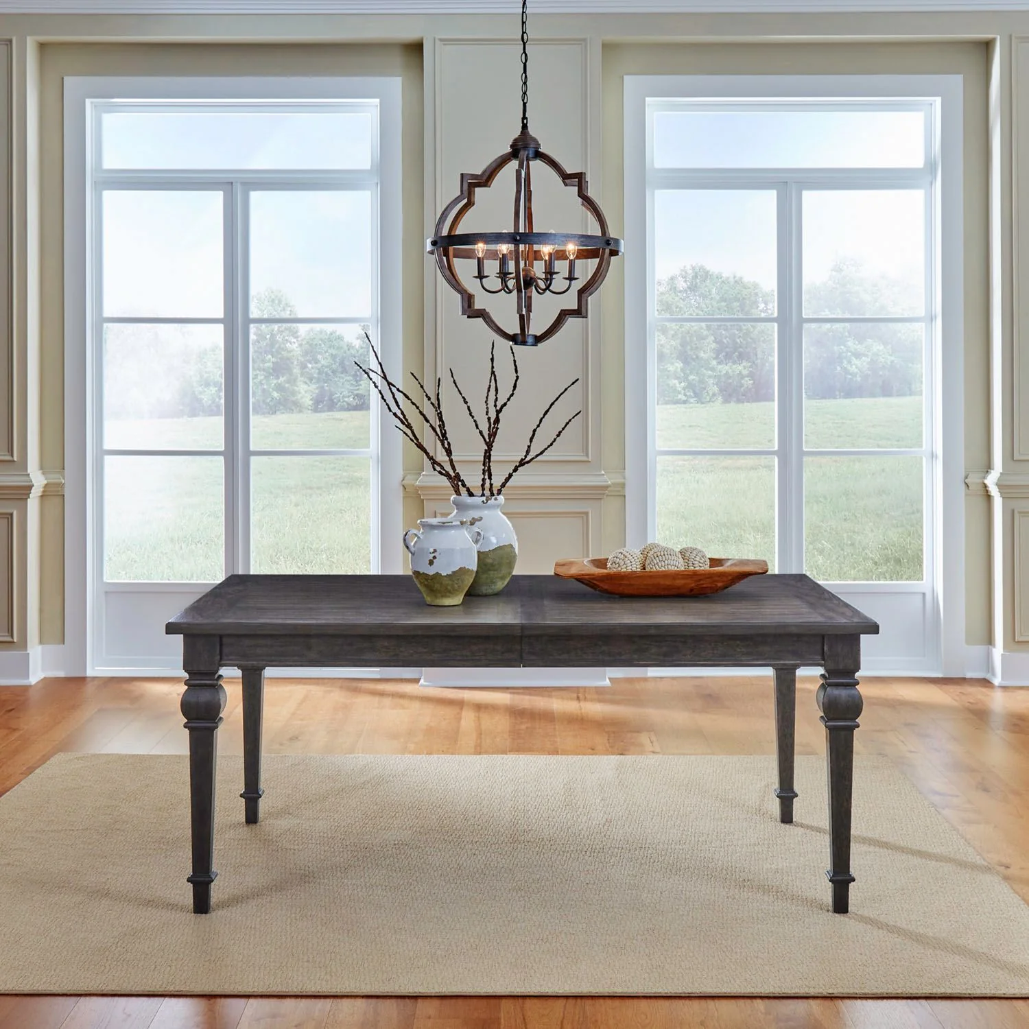 Paradise Valley - Rectangular Leg Table - Saddle Brown - Image 3