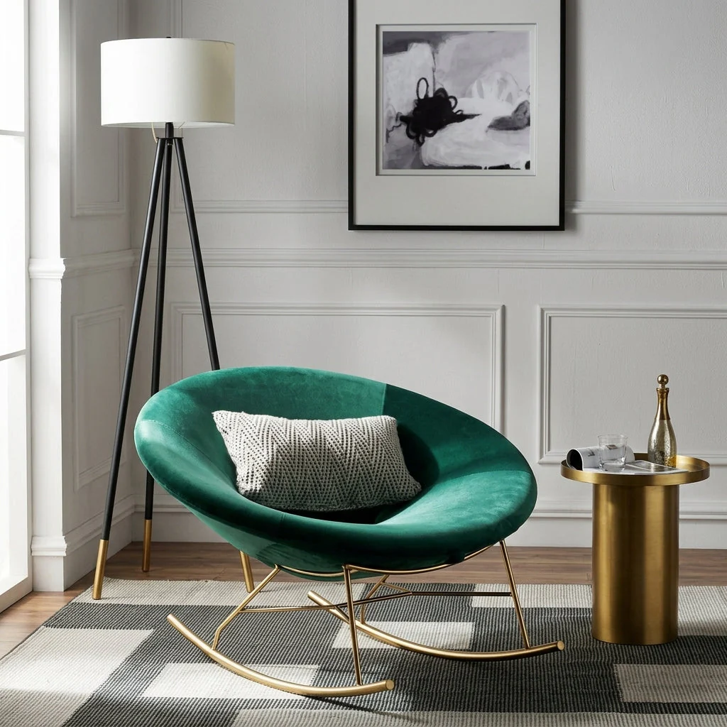 Luxury Modern Nordic Style Living Room Chair - Image 3