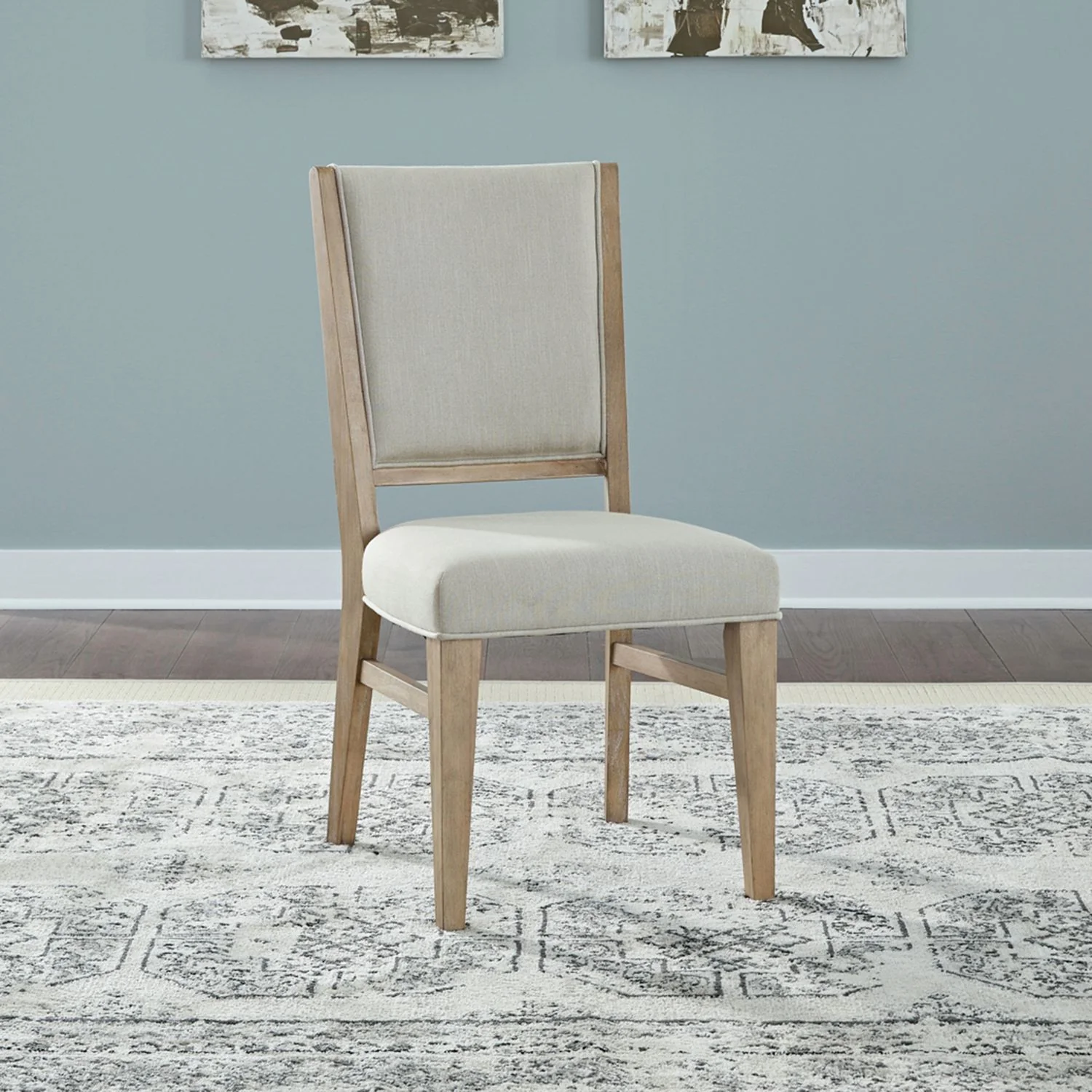 Brentwood – Upholstered Side Chair – Sandstone