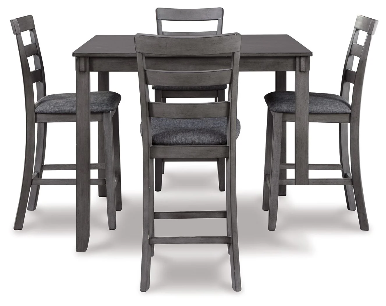Bridson - Square Counter TBL Set (Set of 5) - Gray - Image 3