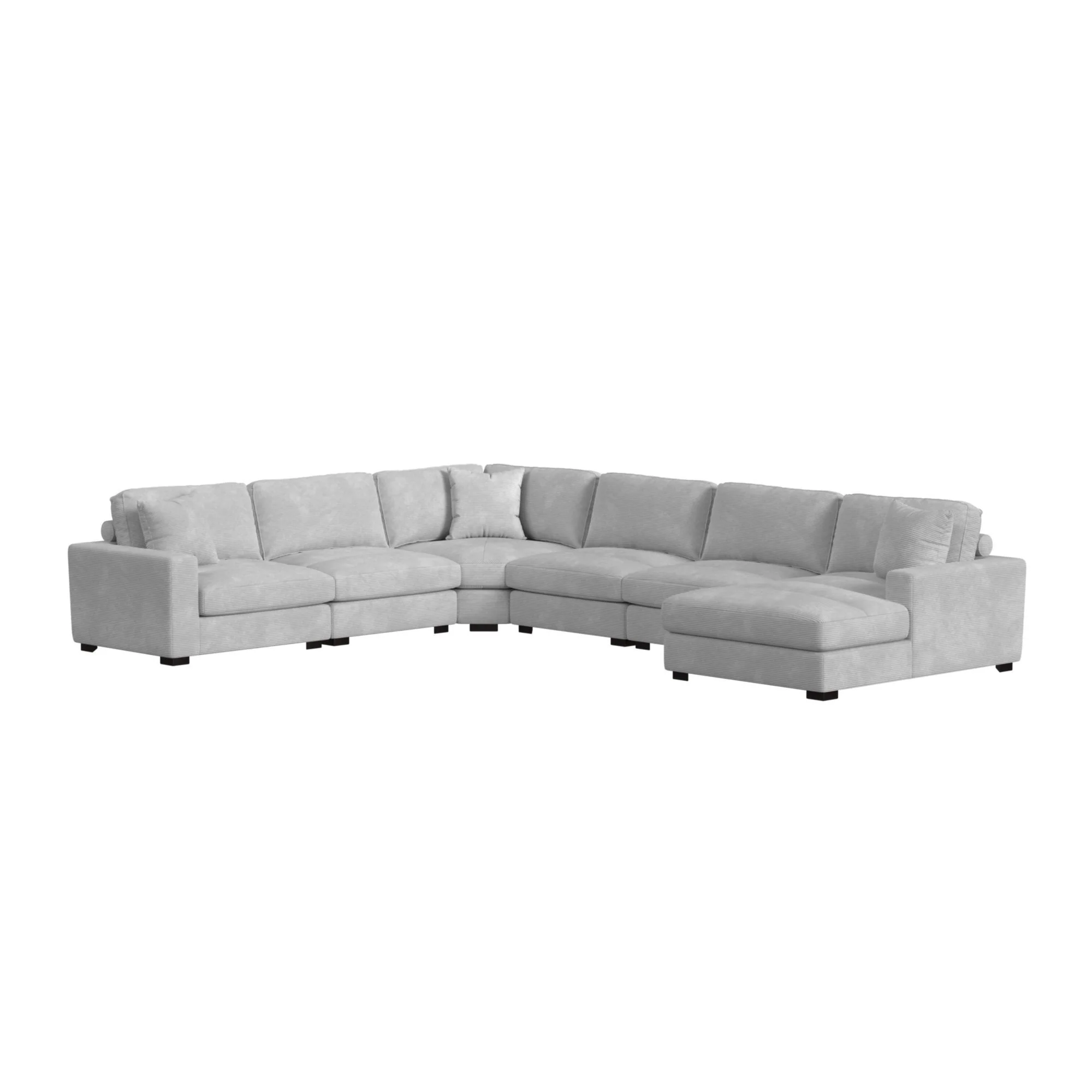 Arizona – Modular Wedge With 1 Pillow 20″ – Steno Stone