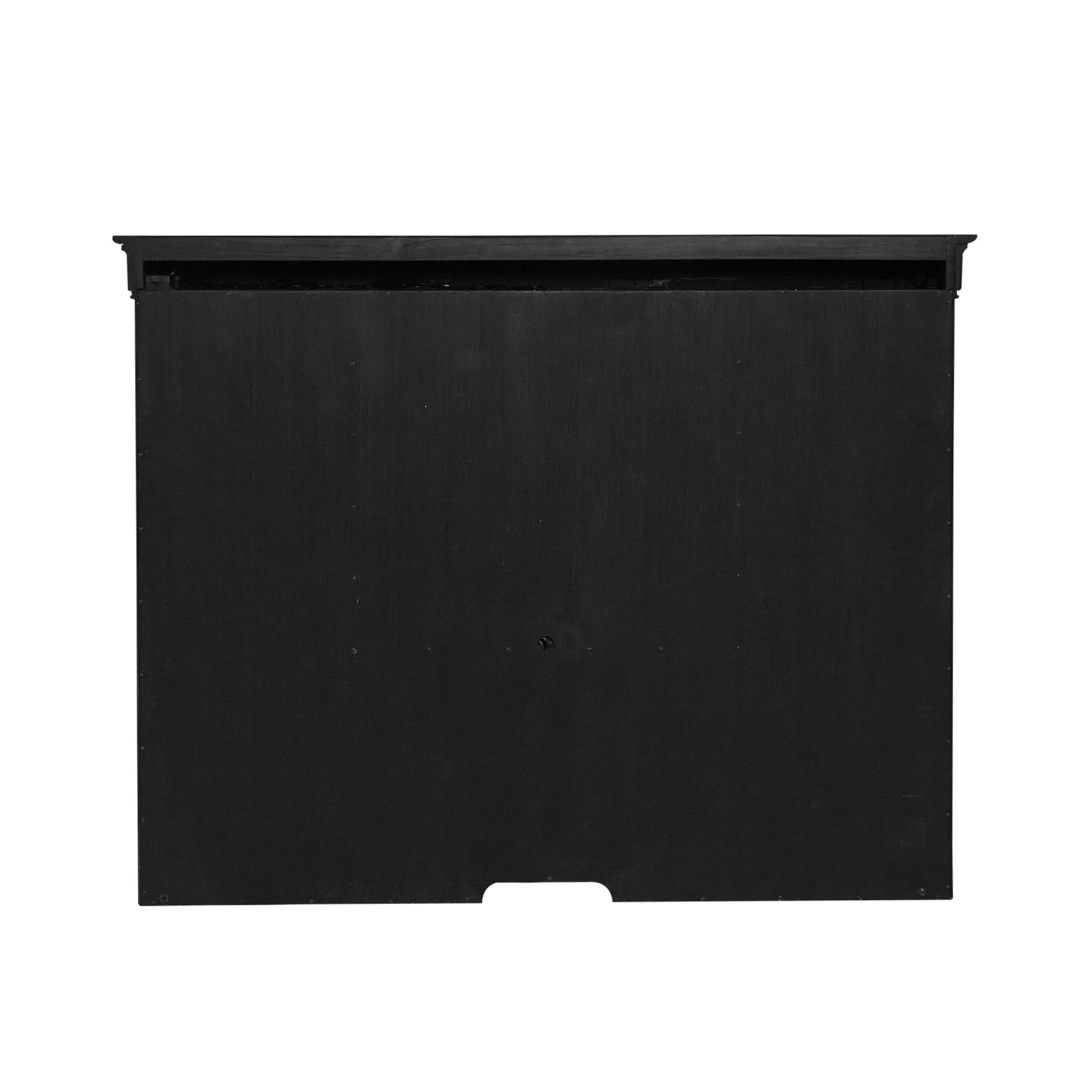 Meritage - Jr Executive Credenza Hutch - Aged Charcoal - Image 3