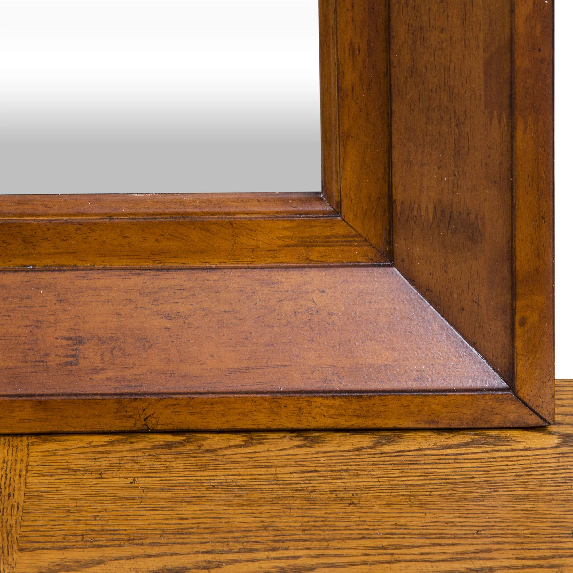 Grandpas Cabin - 42" Mirror - Aged Oak - Image 3
