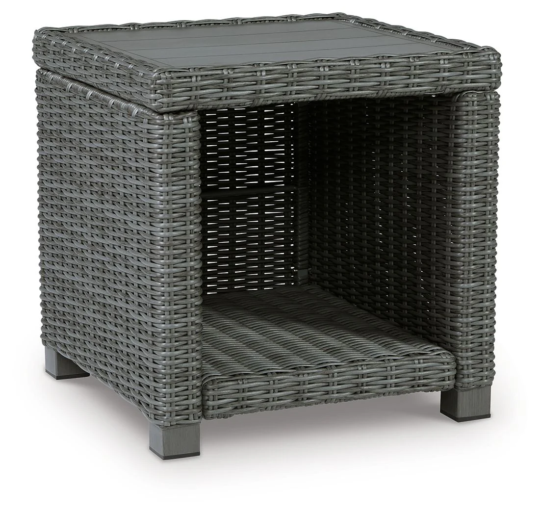 Elite Park – Square End Table – Gray