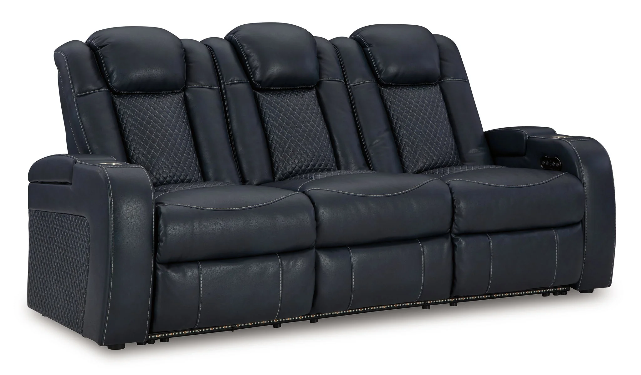 Fyne-dyme - Power Reclining Sofa With Adj Headrest - Image 2