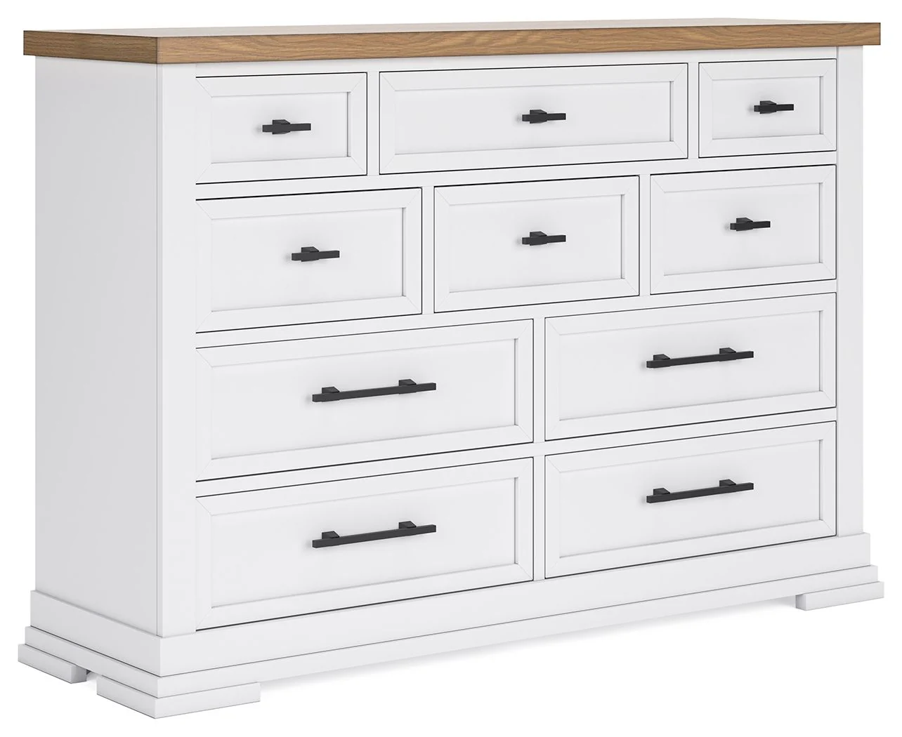 Ashbryn – Dresser – White / Natural