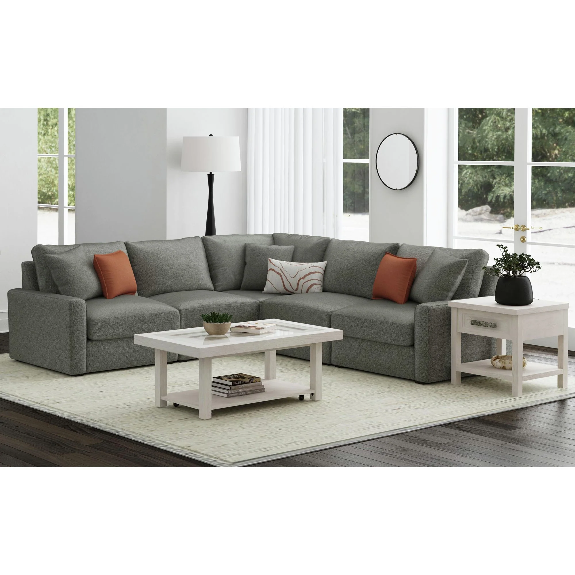 Avalanche - Coffee Table - Antique White - Image 3
