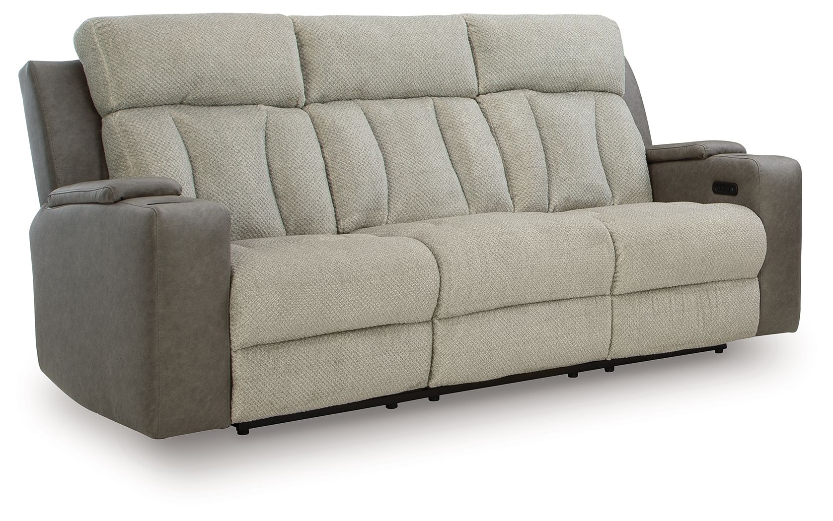 WhipLash - Power Reclining Sofa With Adj Headrest - Sisal - Image 1