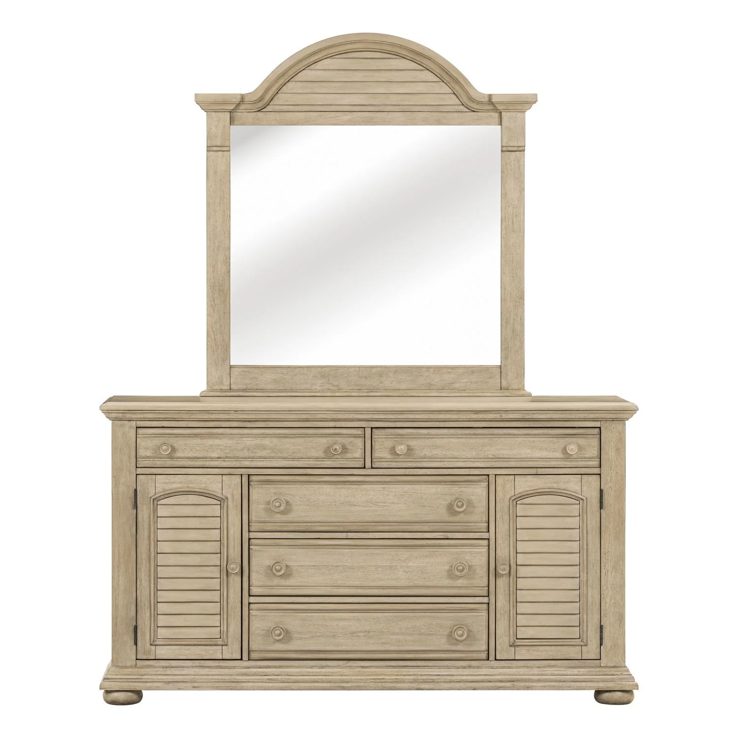 Summer House - Dresser & Mirror - Sand Dune - Image 3