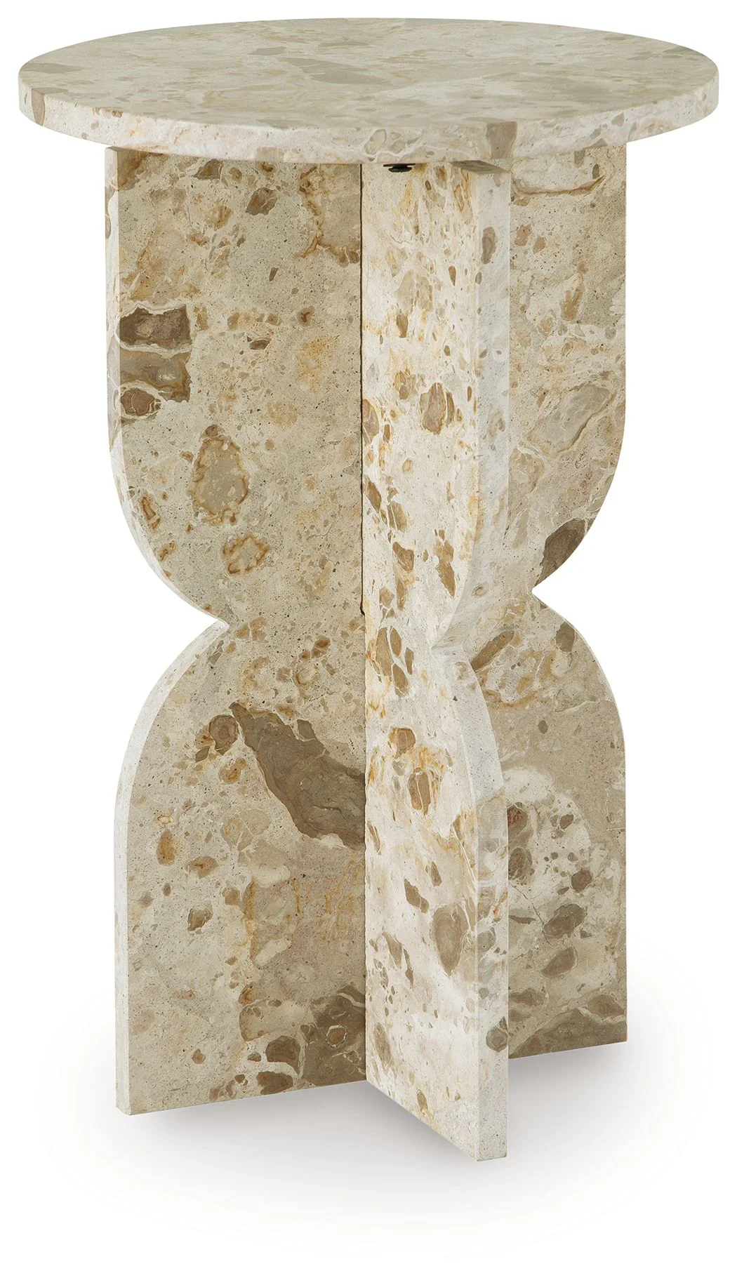 Treygan – Accent Table – Beige