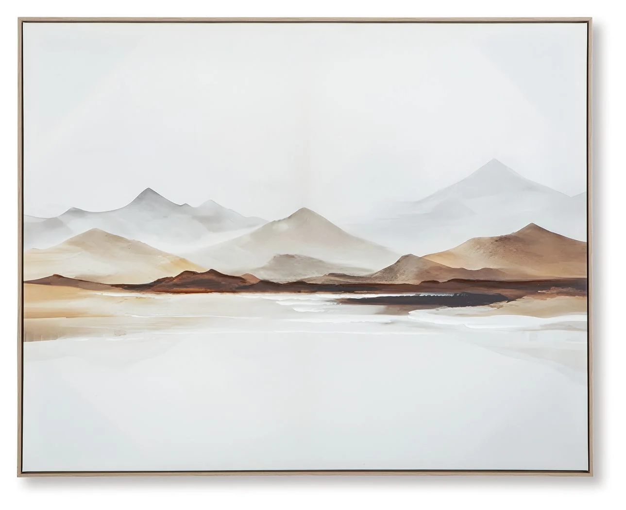 Karalen – Wall Art – White / Gray / Brown