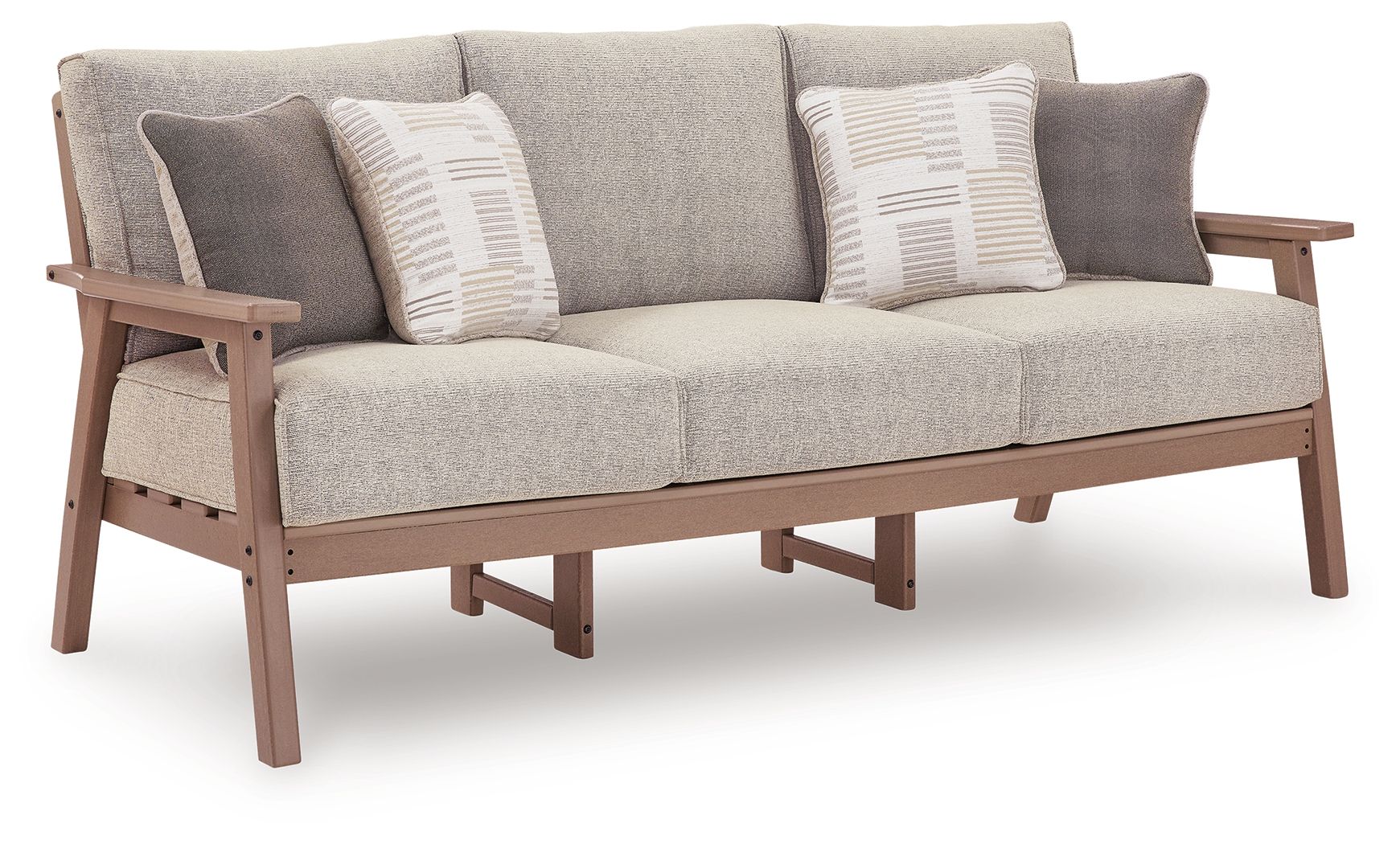 Grover Beach – Sofa With Cushion – Driftwood