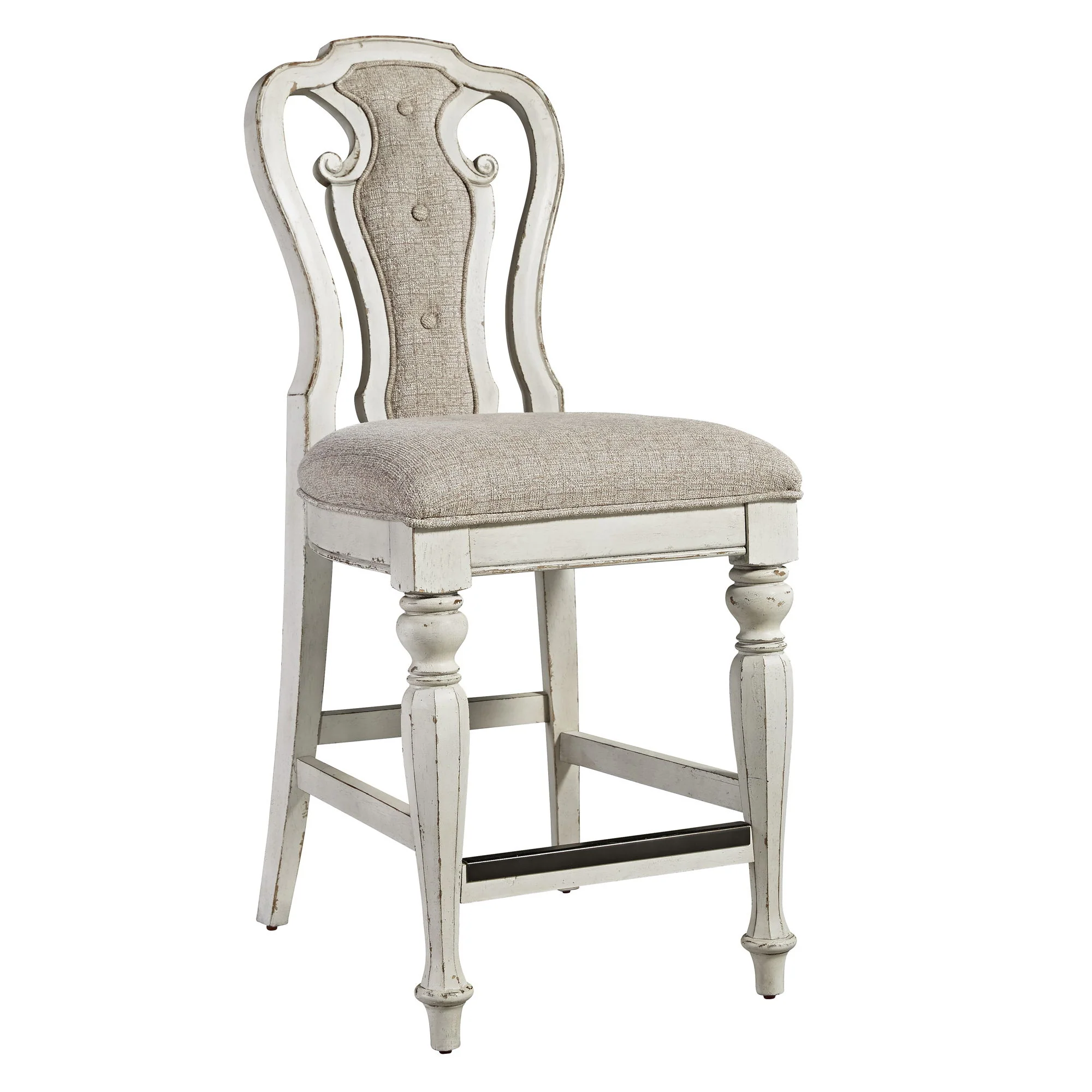 Magnolia Manor – Counter Height Chair – Antique White