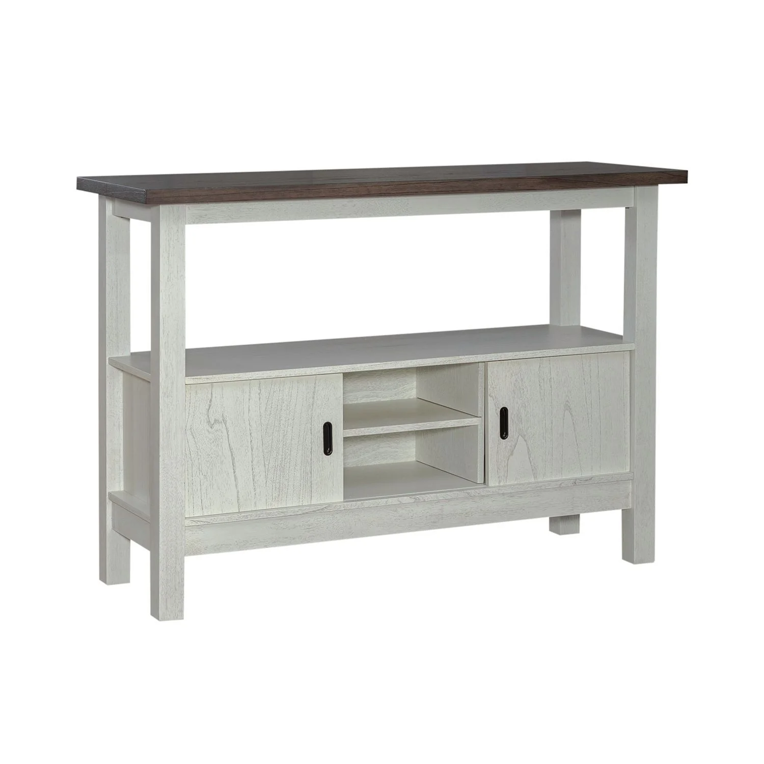 Brook Bay - Sideboard - Textured White / Carbon Gray - Image 3