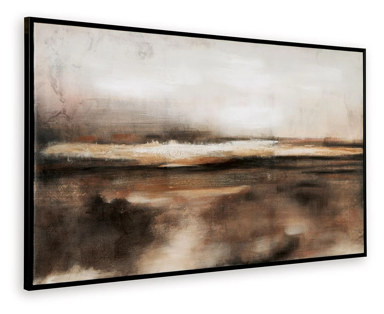 Drewland – Wall Art – Black / Brown / Orange