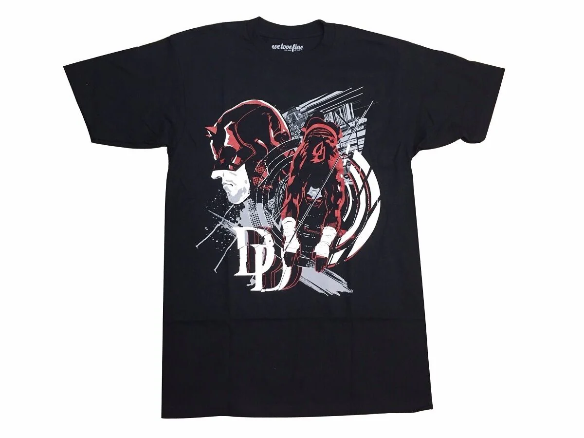 Daredevil Dual Trash Marvel Comics T-Shirt - Image 2