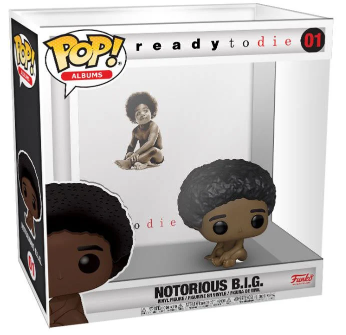 Funko Pop! Albums: Notorious B.I.G. – Ready to Die, with Hard Shell Case