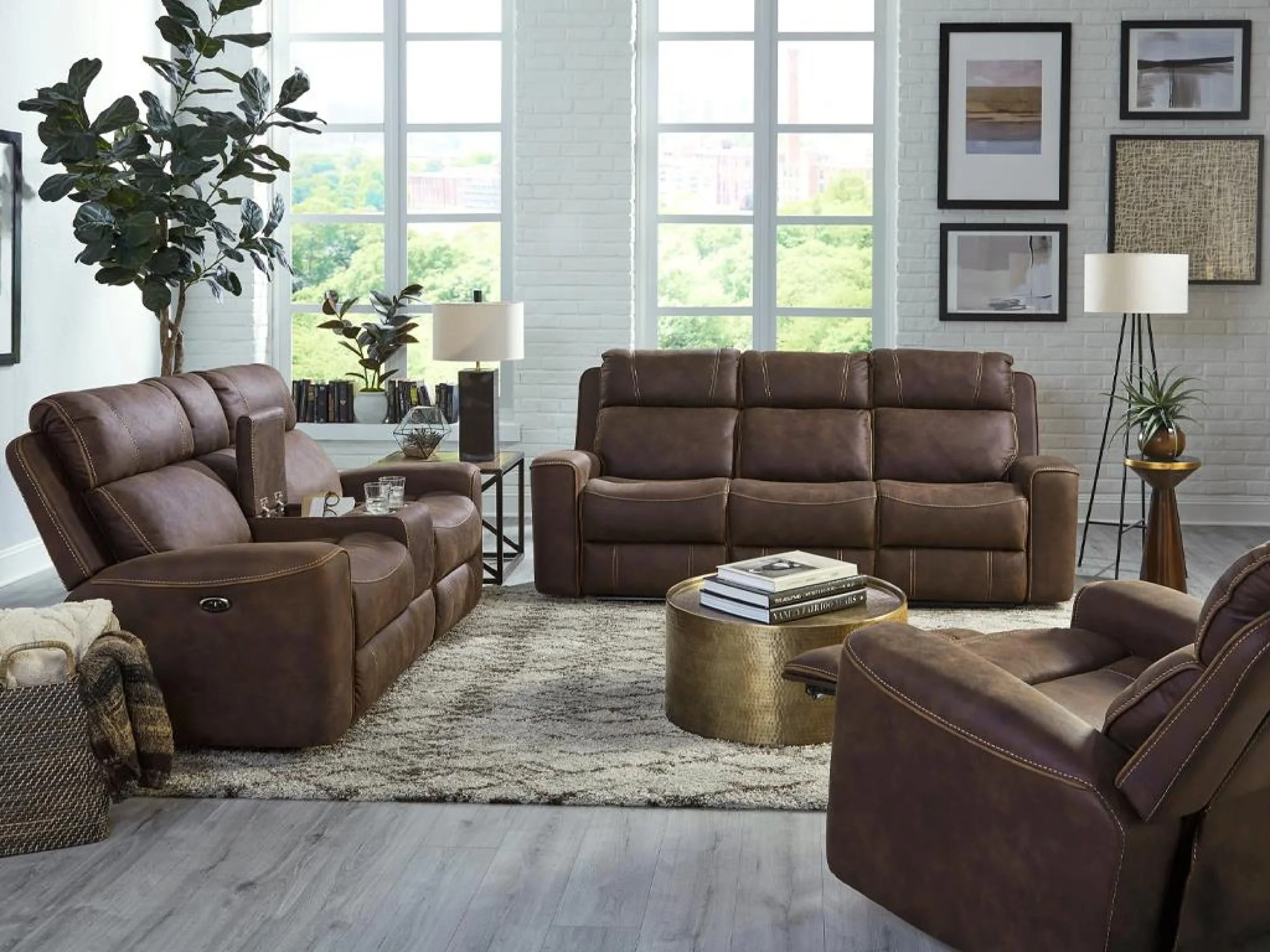 Behold Telluride – Power Rocker Recliner – Chocolate